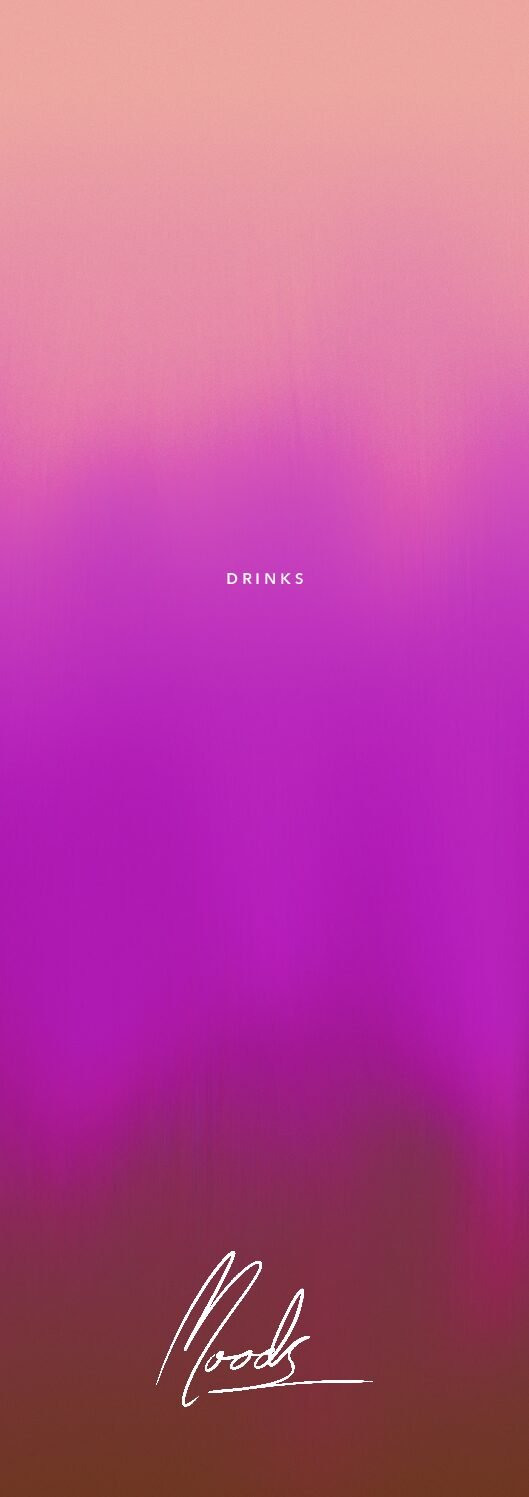 Cover of the Moods Leeds drinks menu
